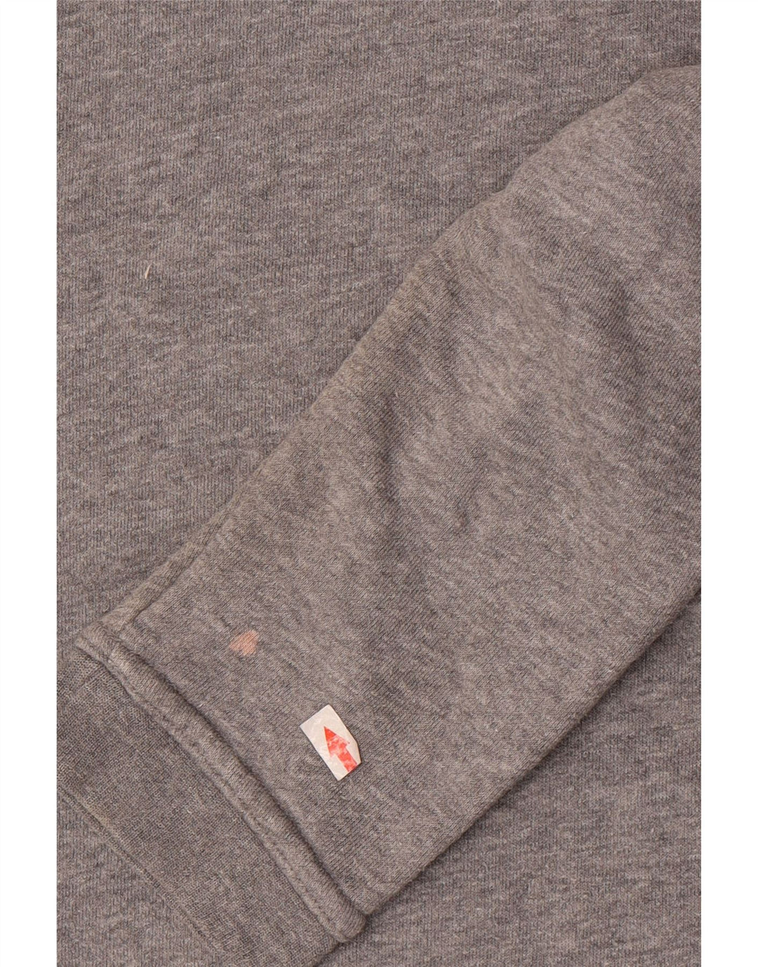 Nike Dame Grafisk Oversized Sweatshirt Jumper UK 16 Stor Grå Bomuld