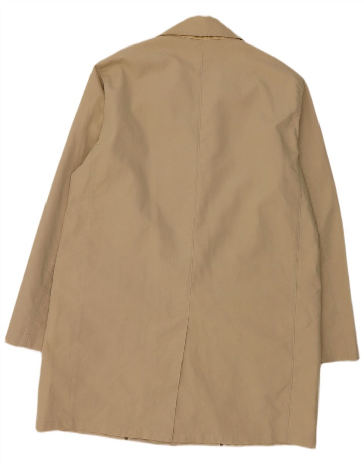 Belfe Herre Overfrakke UK 42 XL Beige Bomuld