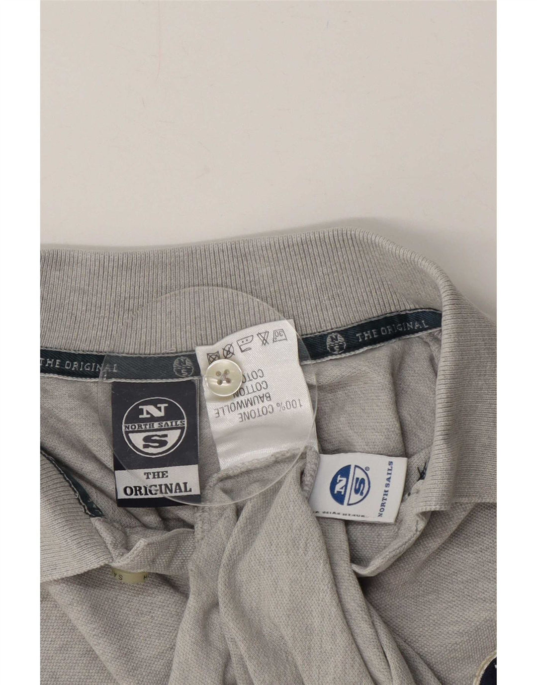 North Sails Poloshirt til mænd Medium Grå Bomuld
