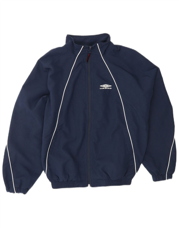 UMBRO Drenge Grafisk træningsdragt Topjakke 10-11 år Medium Navy Blue