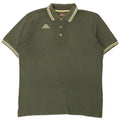 Kappa Herre Polo Shirt Large Khaki