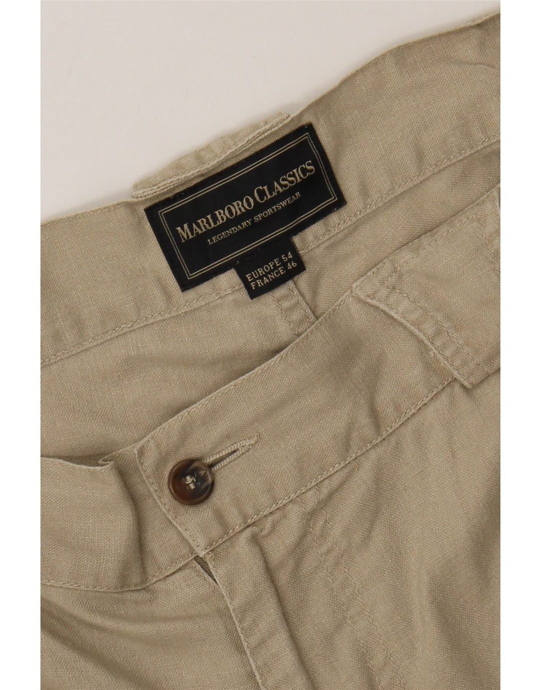 MARLBORO CLASSICS Herre Cargo Shorts EU 54 2XL W36 Beige