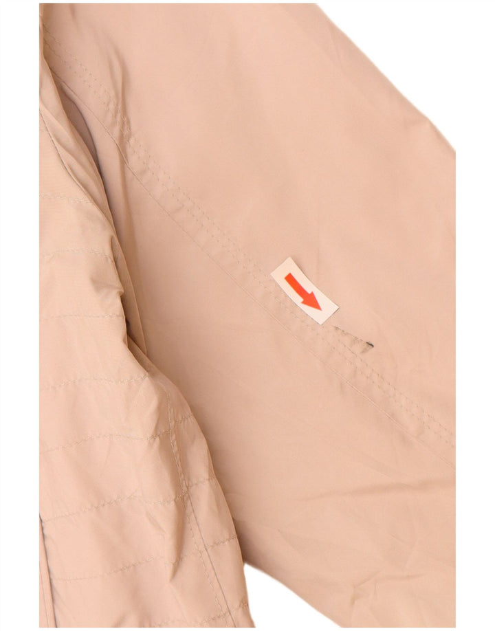 Geox Respira Womens Utility Jacket UK 10 Small Beige Polyester
