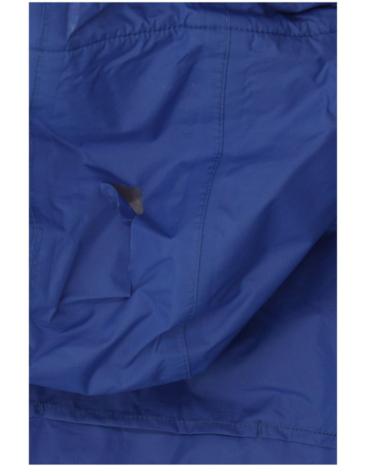 K-Way Boys Hættevindjakke 11-12 år Blå polyamid