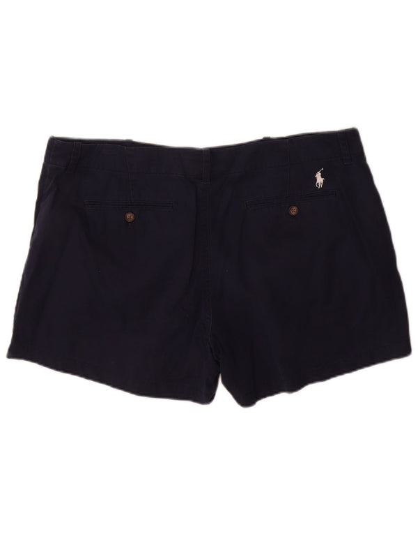 Polo Ralph Lauren Dame Chino Shorts US 14 XL W36 Marineblå Bomuld