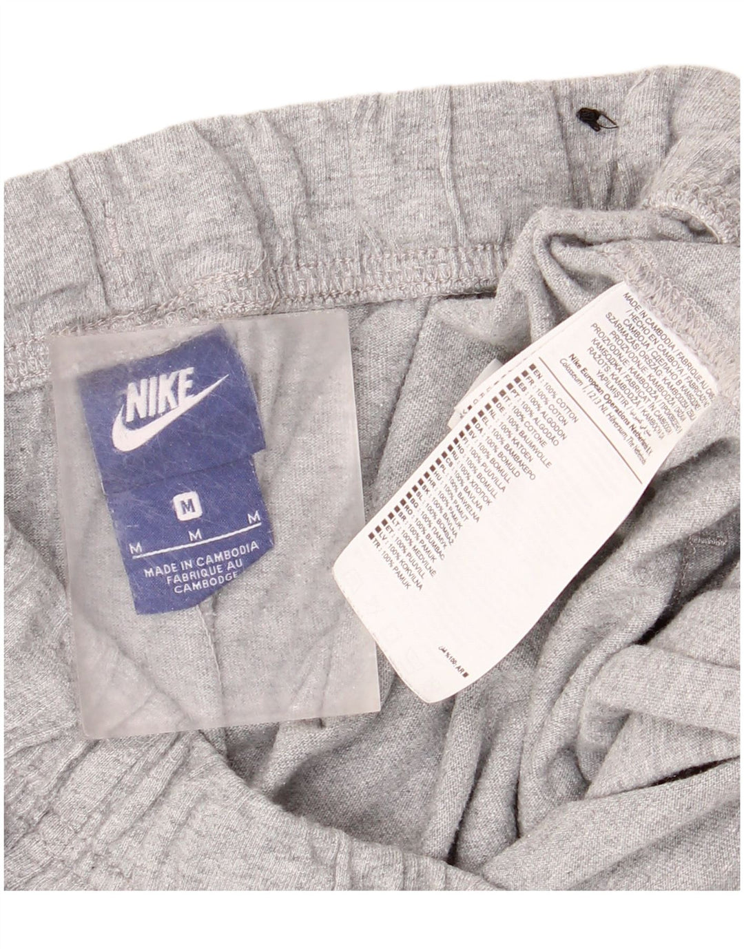 Nike Sportshorts til mænd mellemgrå bomuld