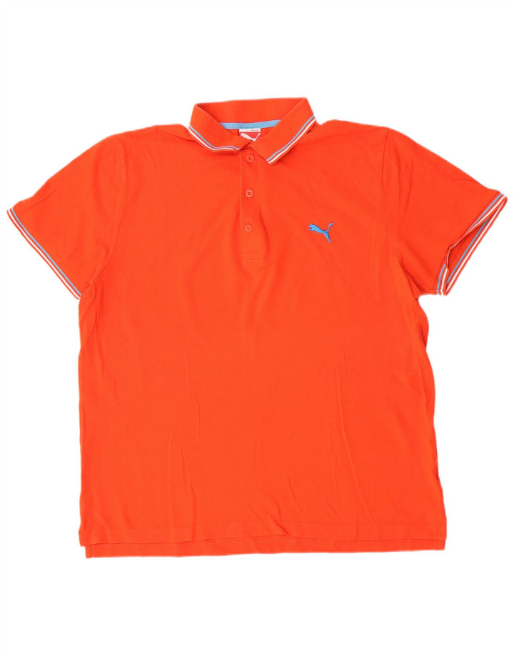 Puma herre poloshirt XL orange