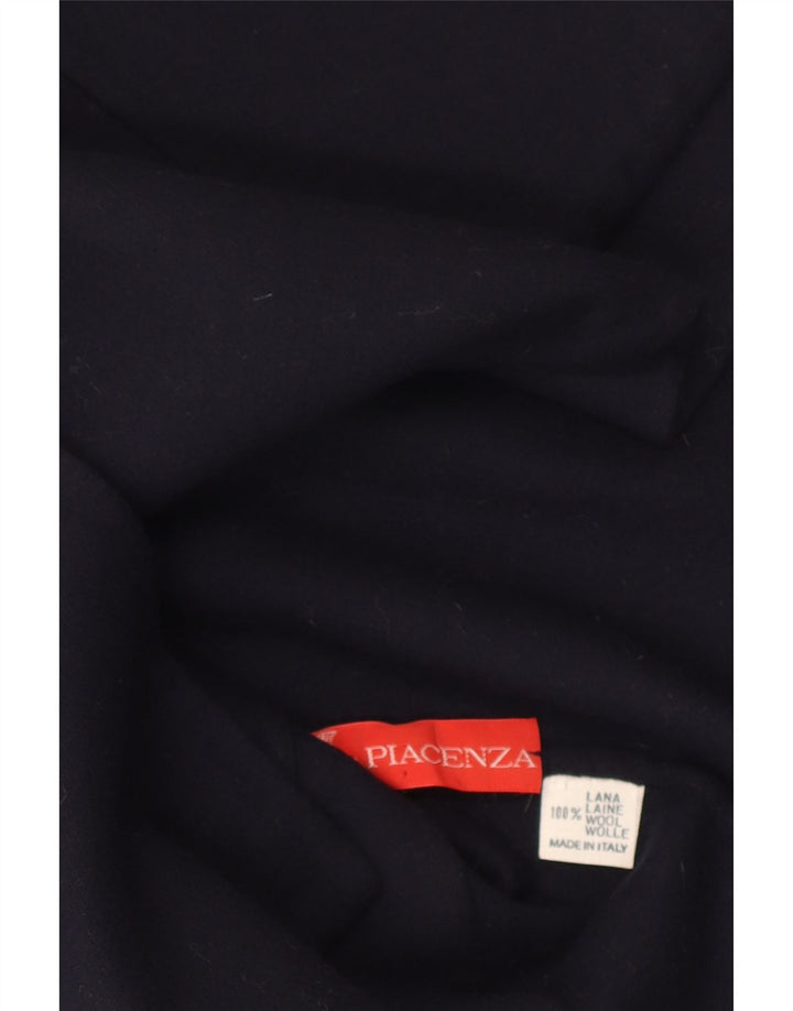 Piacenza Dame 3/4 ærmer 2-knaps blazerjakke UK 16 Large Navy Blue