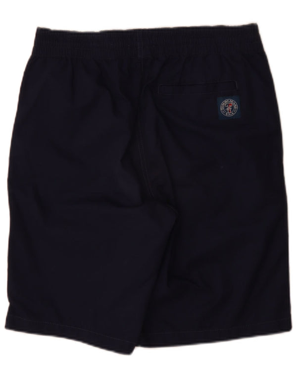 Tommy Hilfiger Herre Chino Shorts Små W28 Marineblå Bomuld