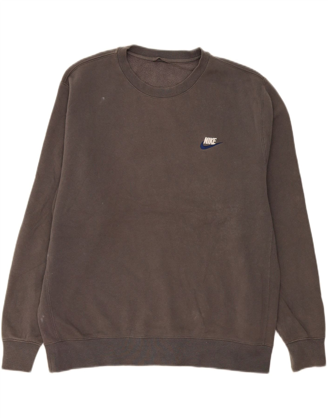Nike Sweatshirt Jumper til mænd XL Grå bomuld
