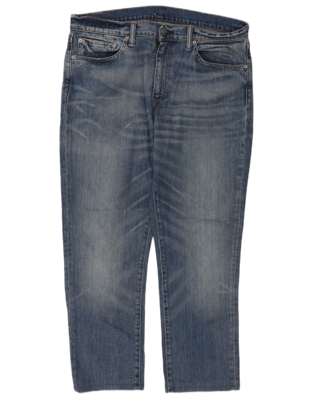 Levi's Herre 511 Tapered Slim Jeans W36 L28 Blå Bomuld