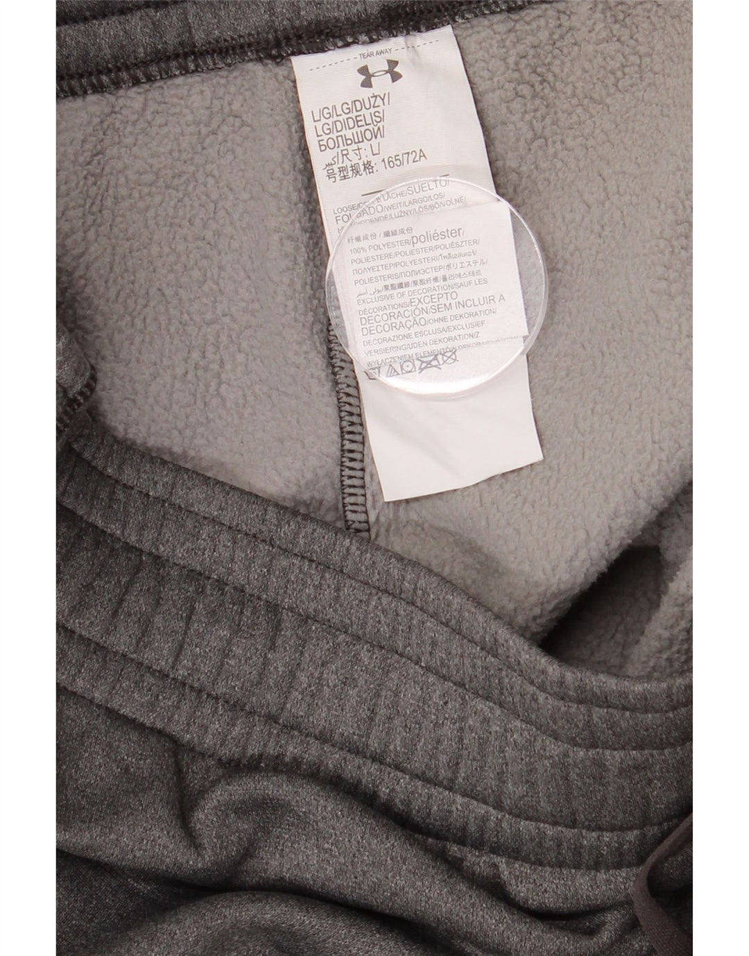 Under Armour Herre træningsdragt Bukser Large Grå Polyester