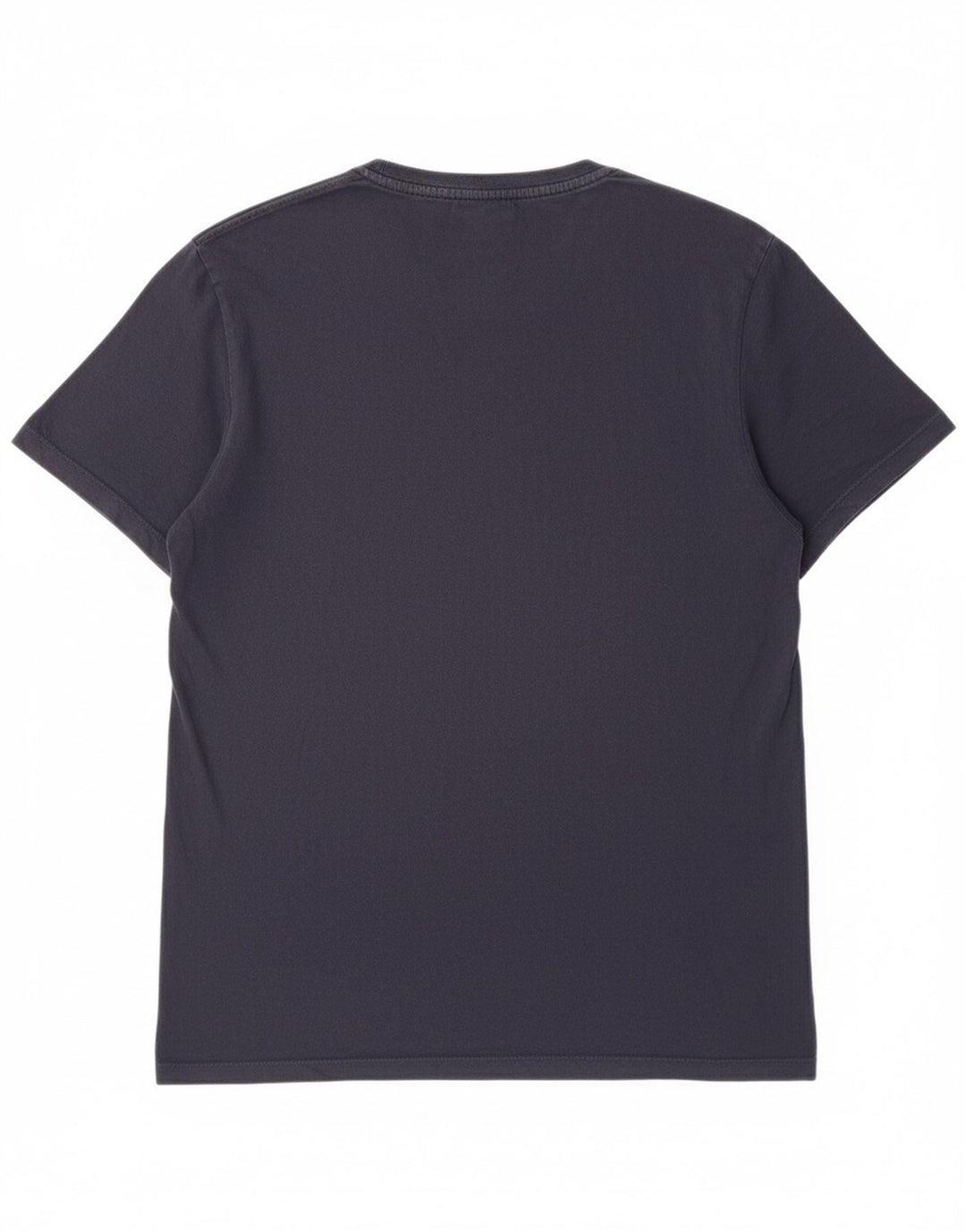 TIMBERLAND Mens Slim Fit T-Shirt Top Medium Navy Blue Cotton