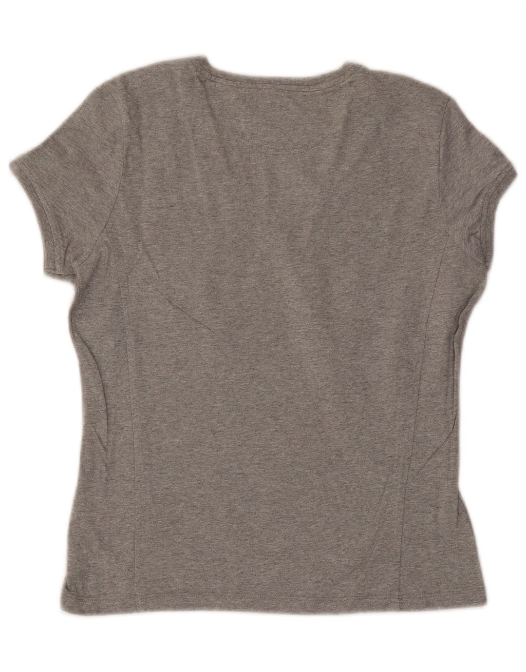 CHAMPION Womens Heritage Classics T-Shirt Top UK 12 Medium Grey Cotton