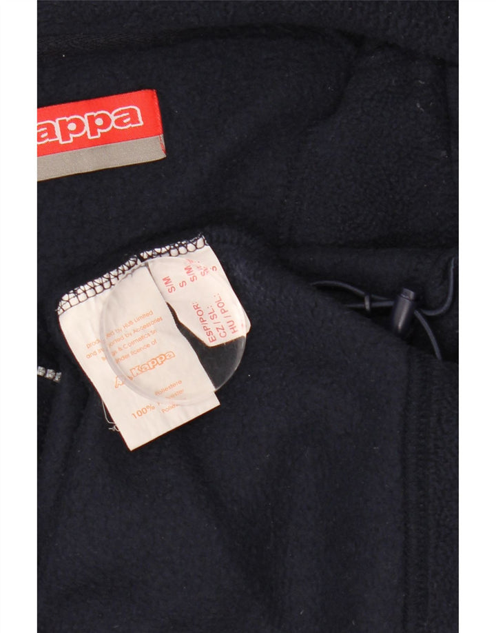 KAPPA Fleece Jumper med lynlås til mænd, lille marineblå polyester
