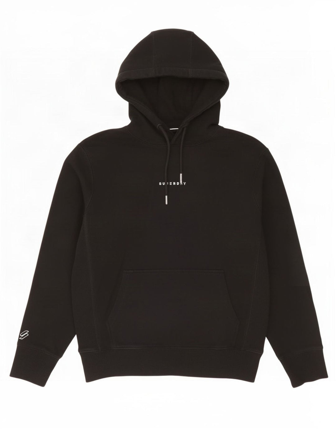 Superdry Herre hættetrøje Jumper Medium Sort Bomuld