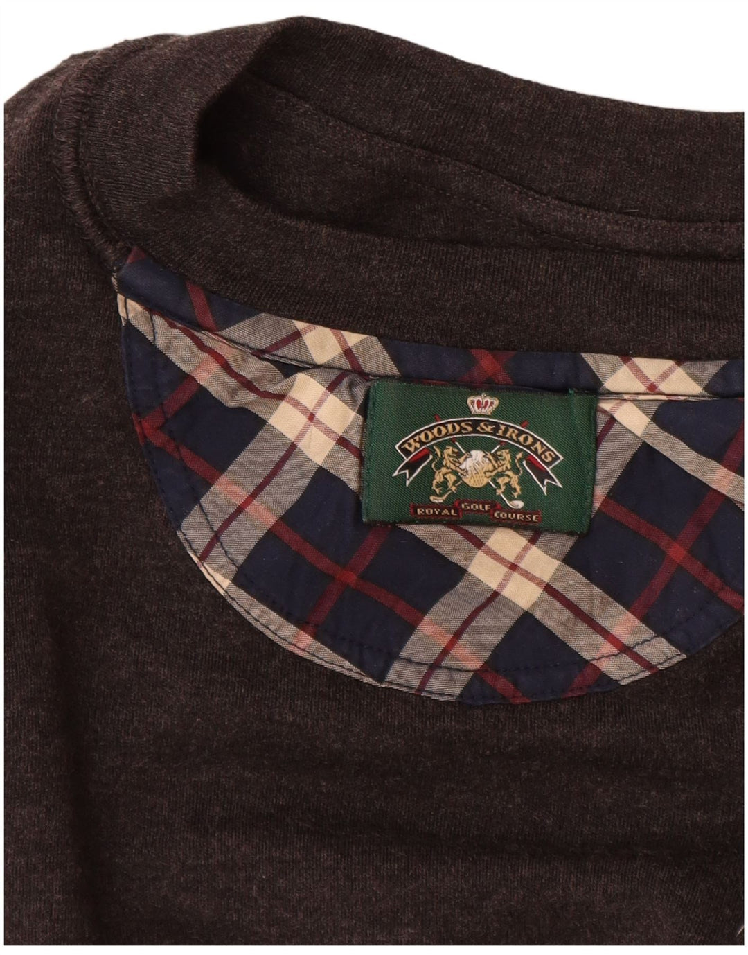 WOODS & IRONS Sweatshirt til mænd XL Brun