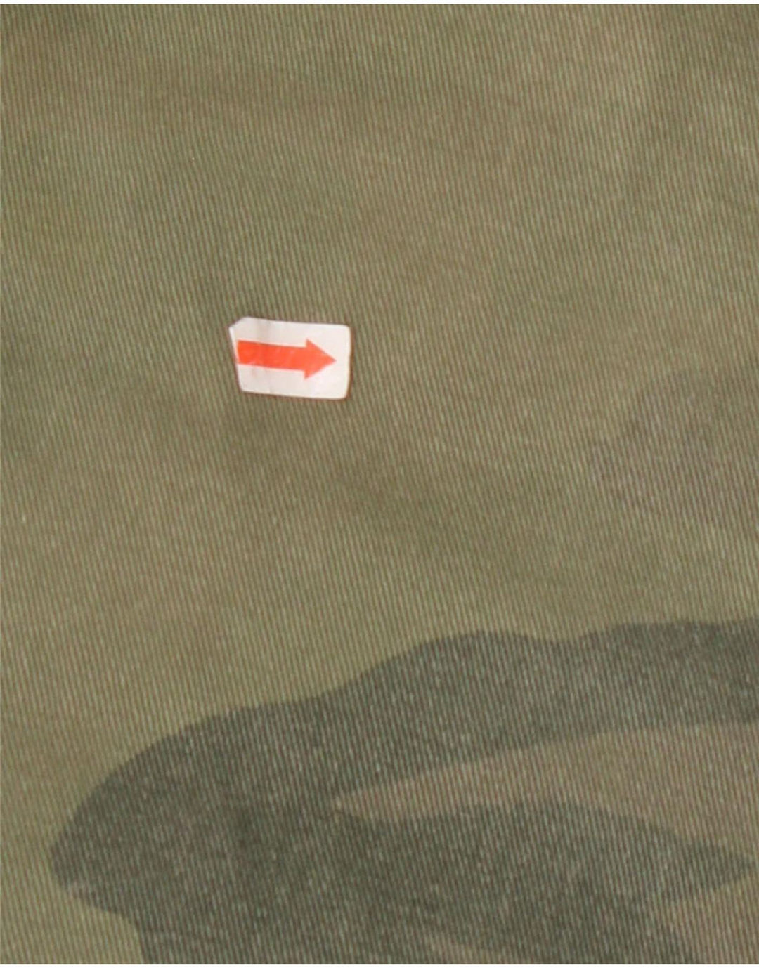 NAUTICA Herre Cargo Shorts W33 Mellemgrøn Camouflage Bomuld