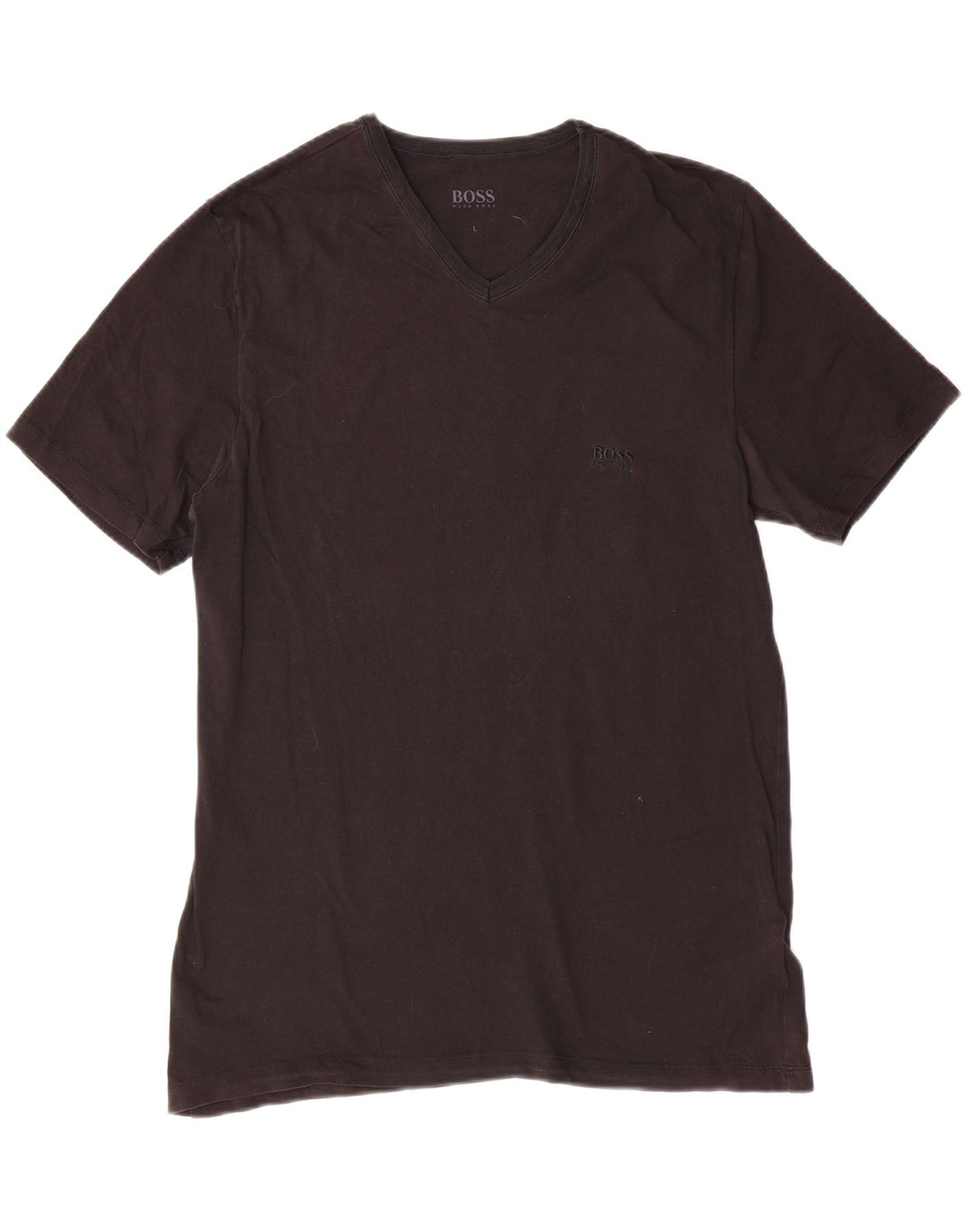 HUGO BOSS Mens T-Shirt Top Large Black Cotton Vintage Hugo Boss and Second-Hand Hugo Boss from Messina Hembry 