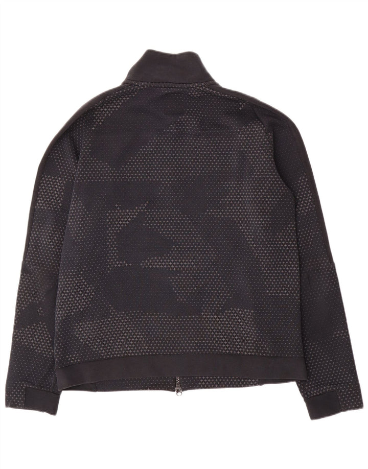 Nike træningsdragt til mænd, topjakke, medium marineblå plettet bomuld