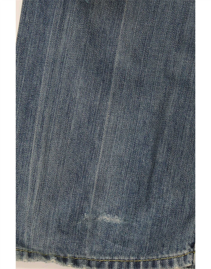 Armani damejeans med brede ben W29 L32 blå bomuld