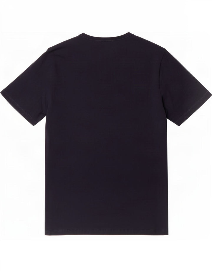 Hugo Boss Herre T-shirt Top Lille marineblå bomuld