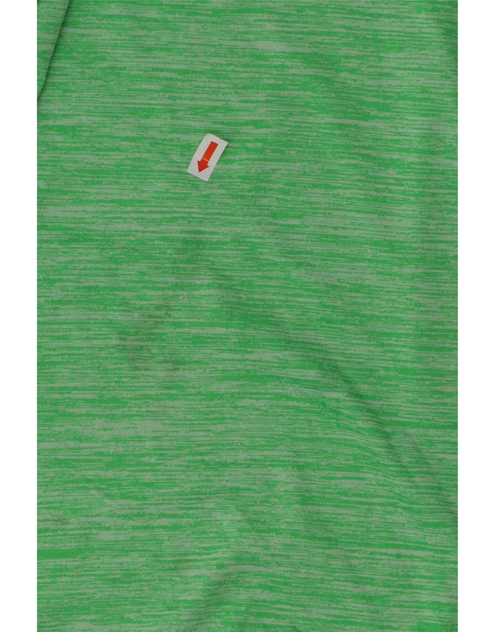 RUSSELL ATHLETIC Herre Dri-Power hættetrøje Jumper UK 38/40 Medium Green