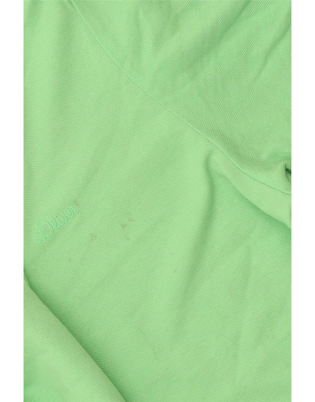 S.Oliver Herre Regular Fit Polo Shirt Large Green Polyester