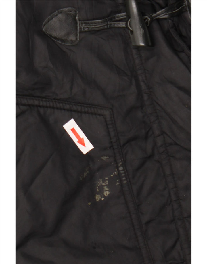 Calvin Klein Jeans Dame Polstret Frakke UK 14 Medium Black