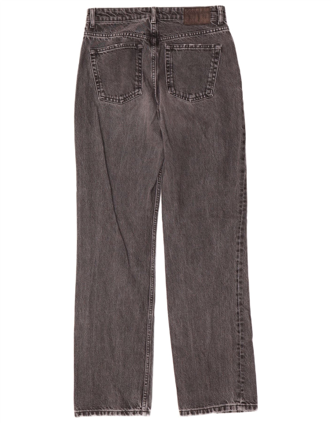 Zara Dame Straight Jeans EU 38 Small W28 L32 Grå