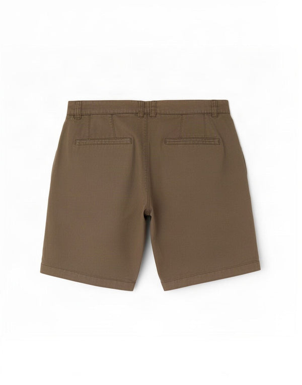 Dacks Herre Regular Fit Chino Shorts IT 48 Medium W32 Khaki Linen