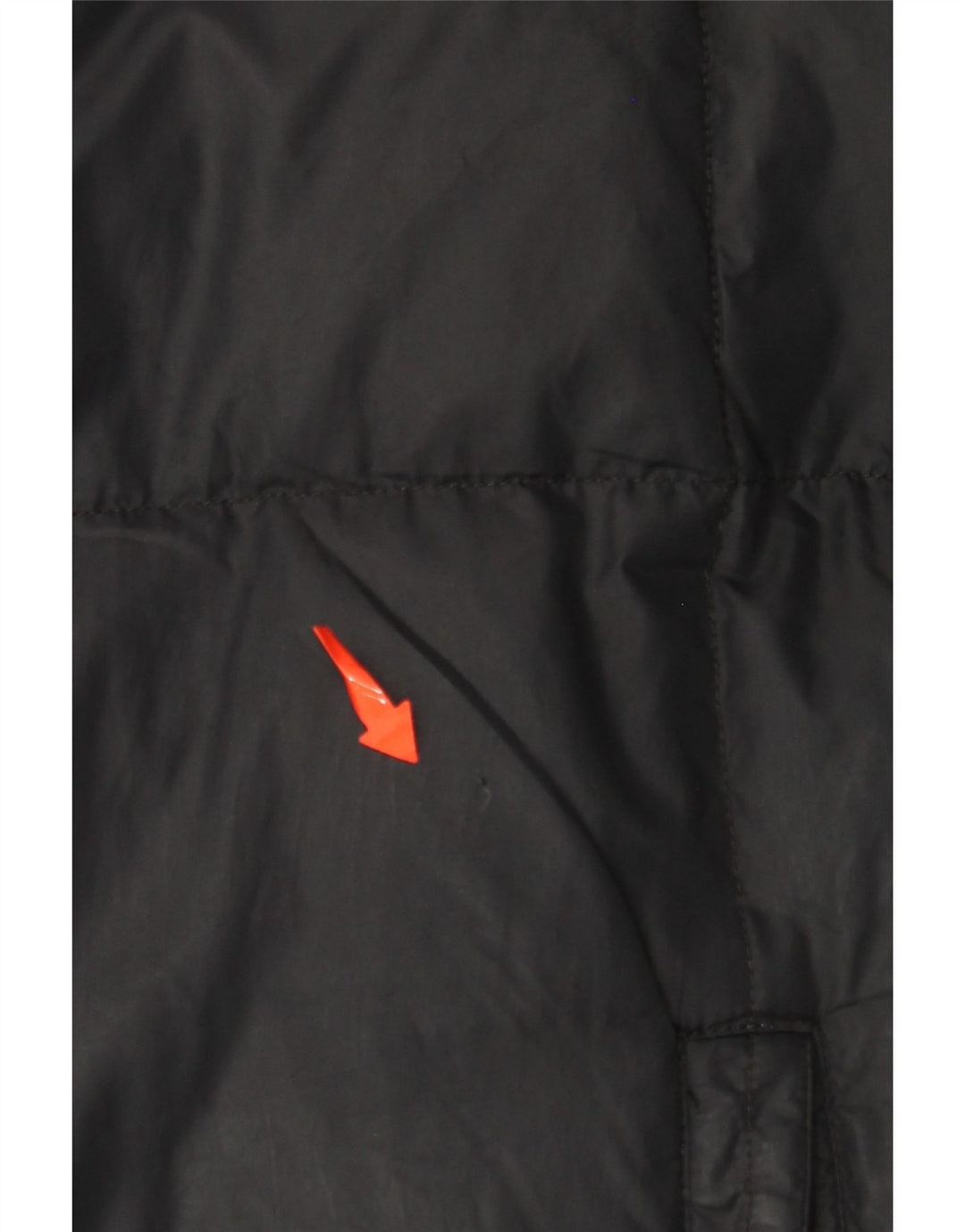 TOMMY HILFIGER Herre hættepolstret jakke UK 42 XL Sort polyester