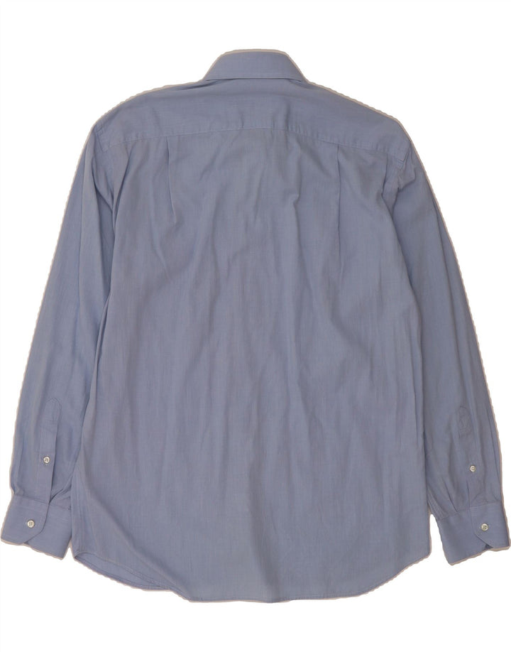 ROCCOBAROCCO Mens Shirt Size 15 1/2 39 Medium Blue Vintage Roccobarocco and Second-Hand Roccobarocco from Messina Hembry 