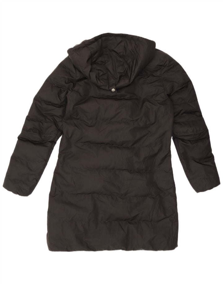 Helly Hansen Dame Hætte Polstret Frakke UK 10 Small Black Polyester
