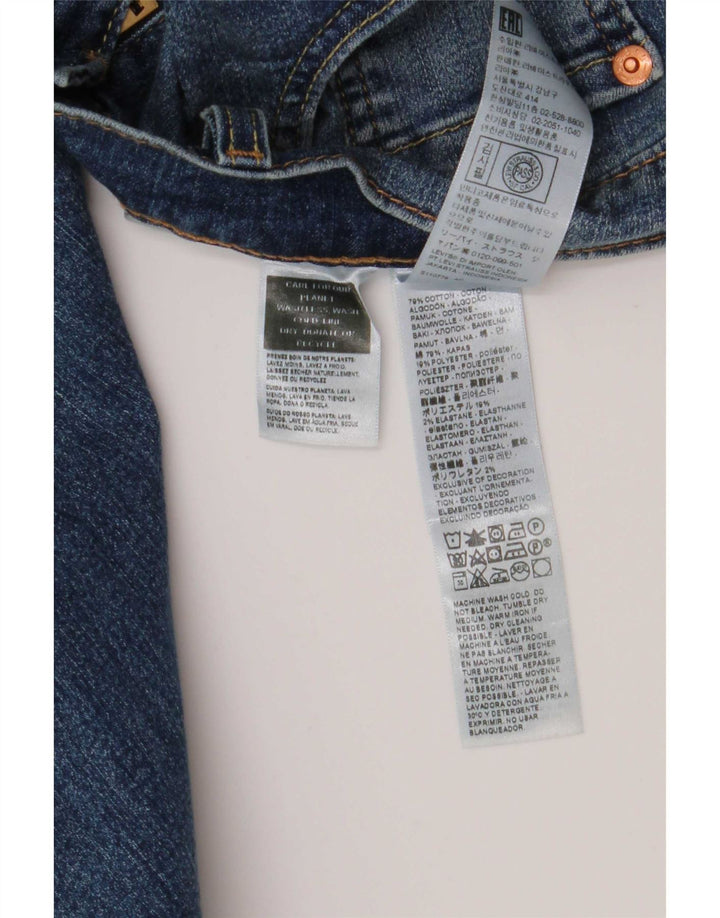 Levi's Herre 502 tilspidsede jeans W29 L32 blå bomuld