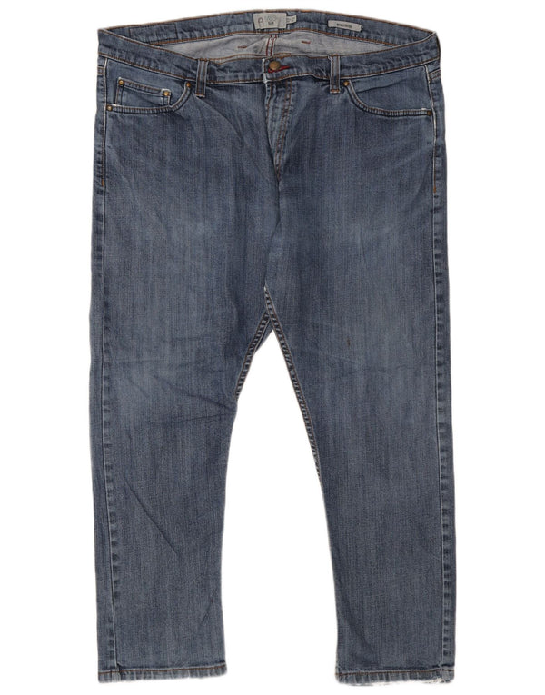 Marks & Spencer Herre Slim Jeans W40 L29 Blå Bomuld