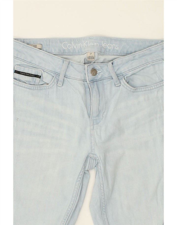 CALVIN KLEIN Womens Jegging Jeans W27 L29  Blue Cotton Vintage Calvin Klein and Second-Hand Calvin Klein from Messina Hembry 