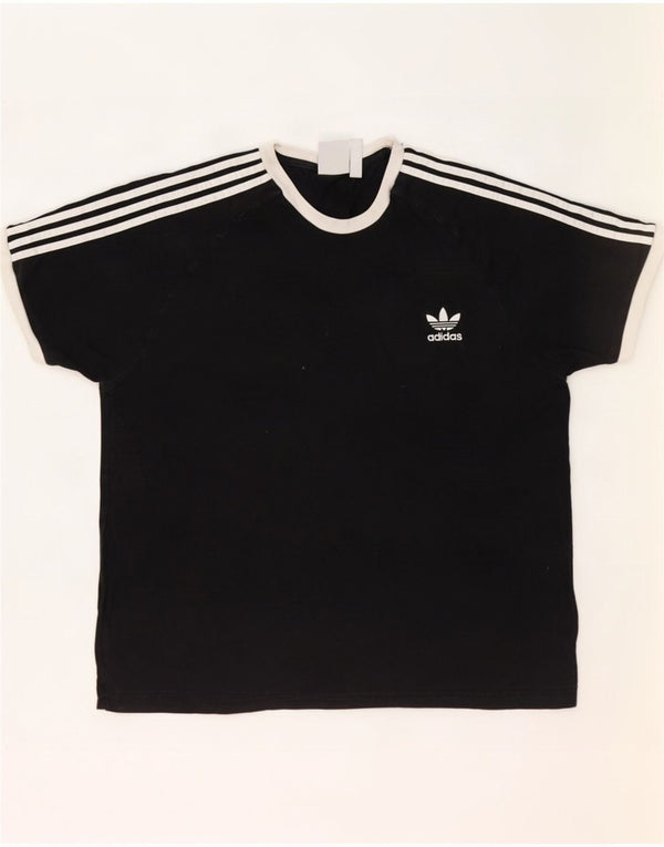 Adidas Herre T-Shirt Top 2XL Sort