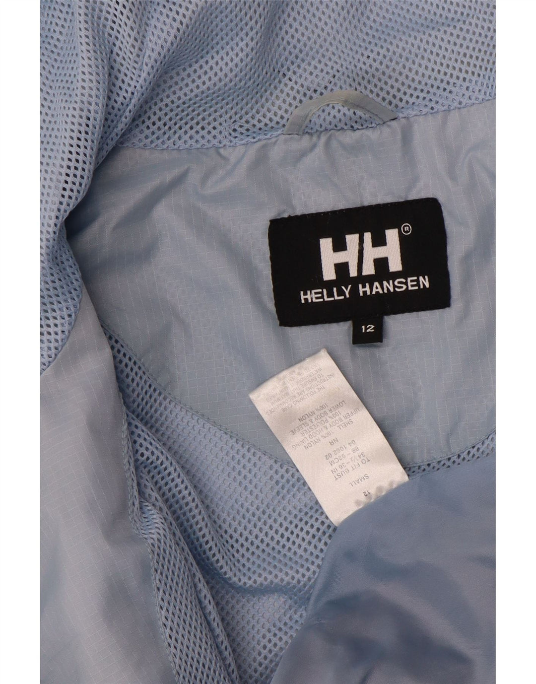 Helly Hansen Drenge Hættejakke Windbreaker 11-12 År Blå Colourblock