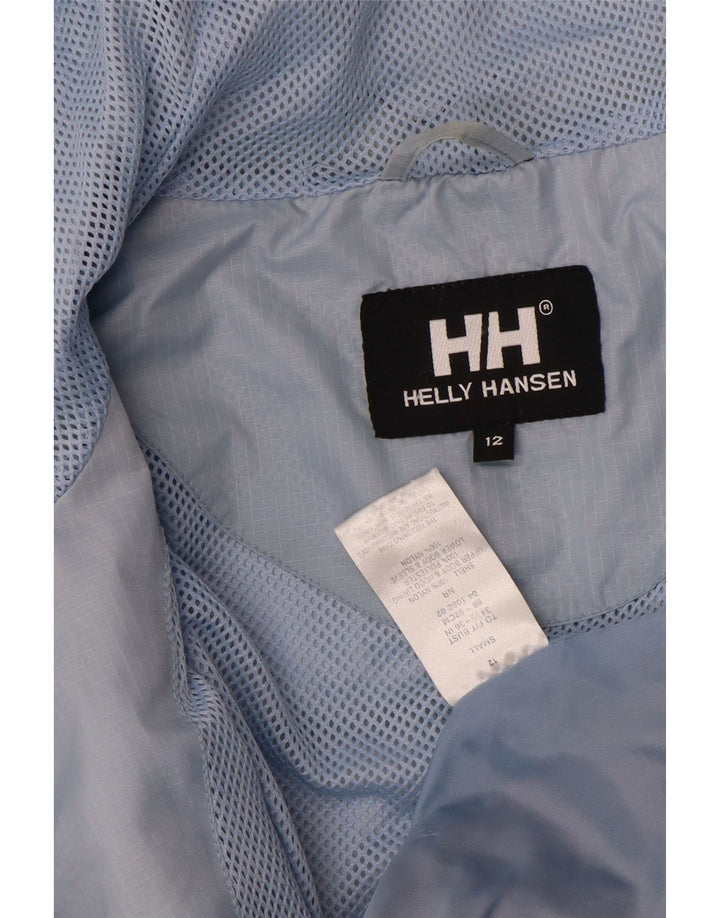 Helly Hansen Drenge Hættejakke Windbreaker 11-12 År Blå Colourblock