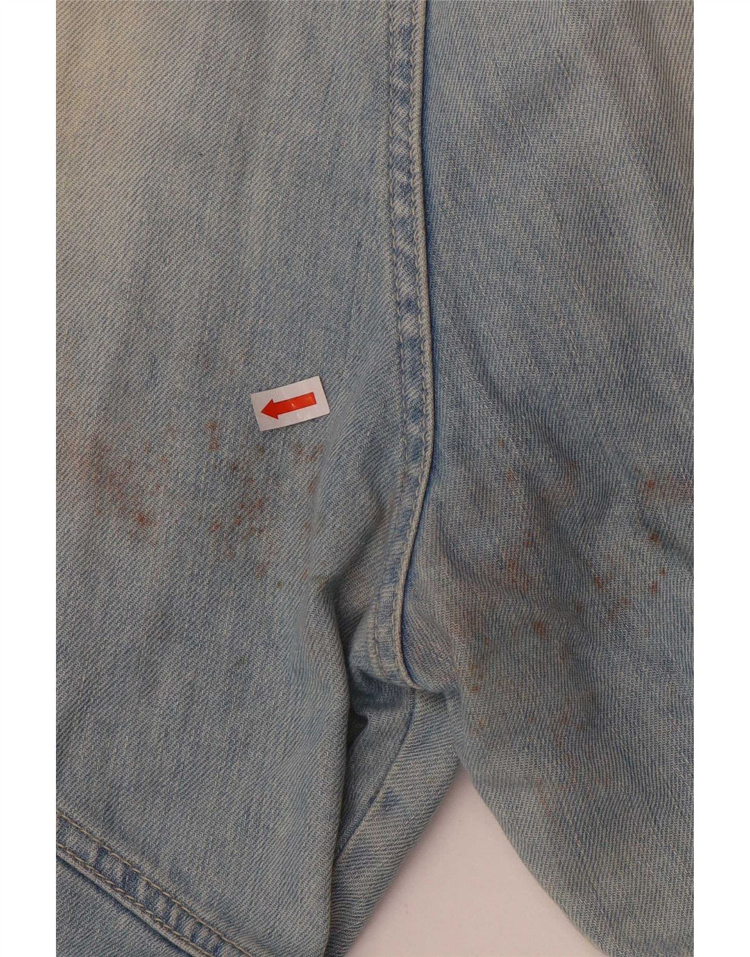Iceberg Herre Cargo Denim Shorts W36 Stor Blå Bomuld