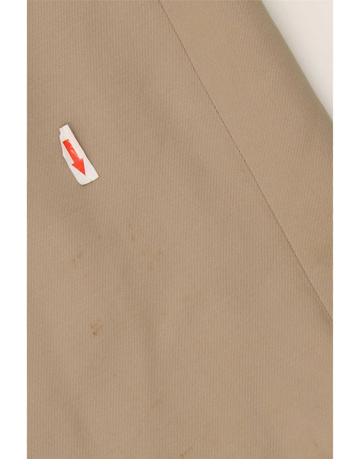 Aquascutum Overfrakke til mænd UK 38 Medium Beige Virgin Wool