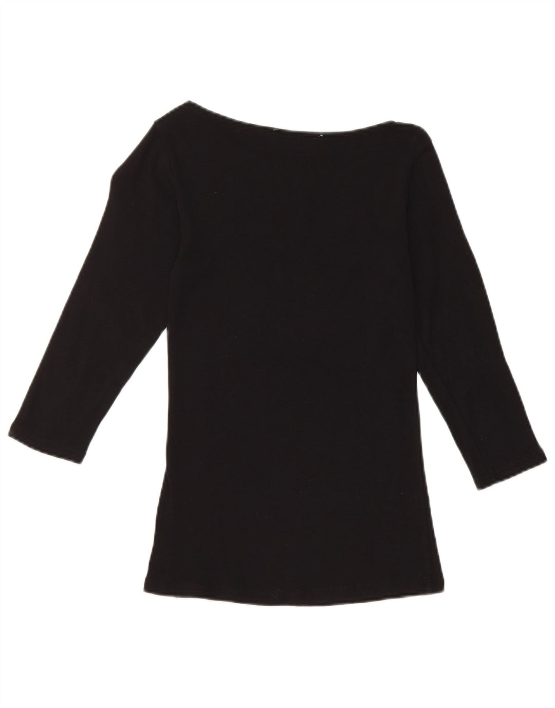 Zara Dame Top 3/4 ærme UK 8 Lille Sort