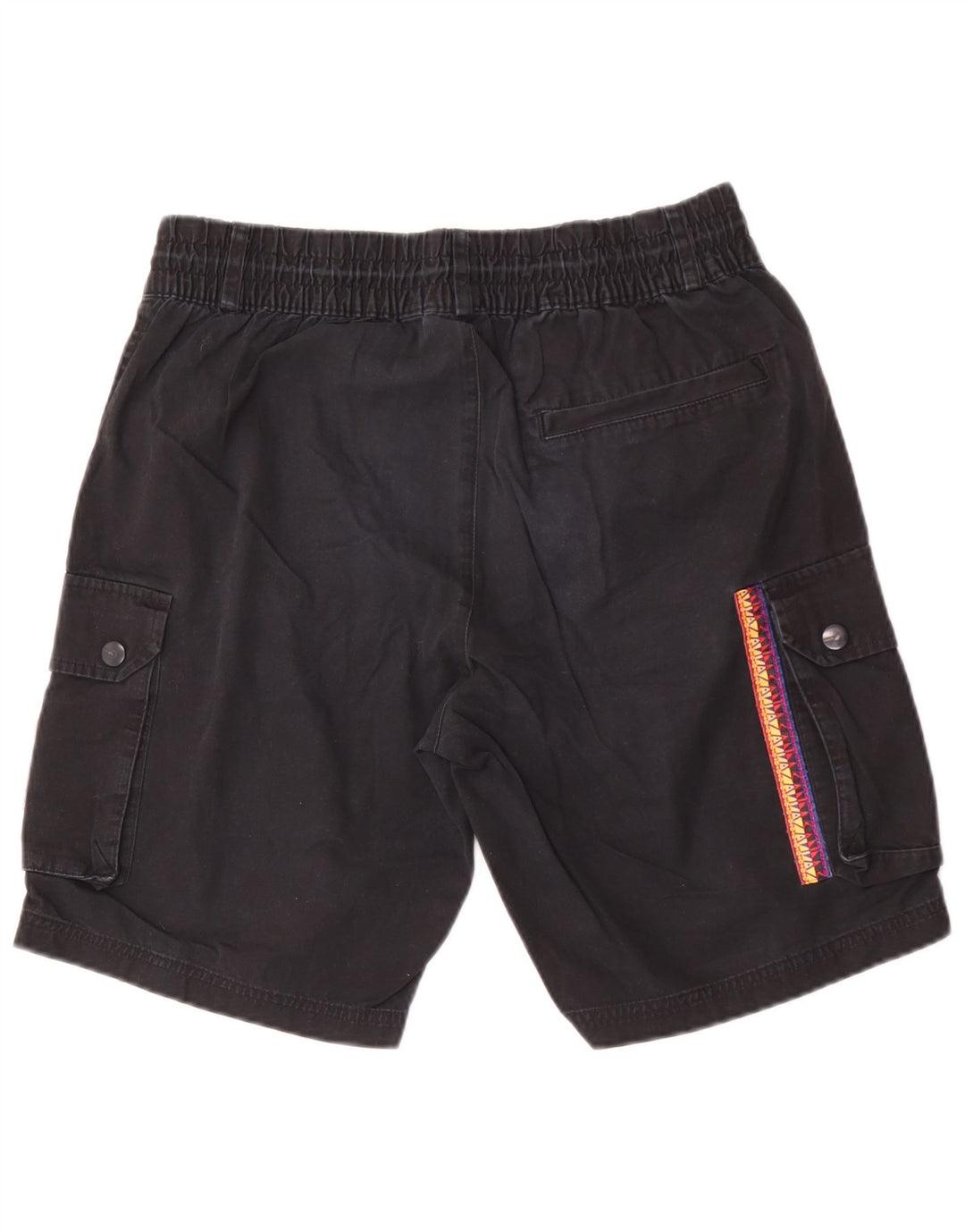 Adidas Herre Cargo Shorts Medium W30 Sort Bomuld