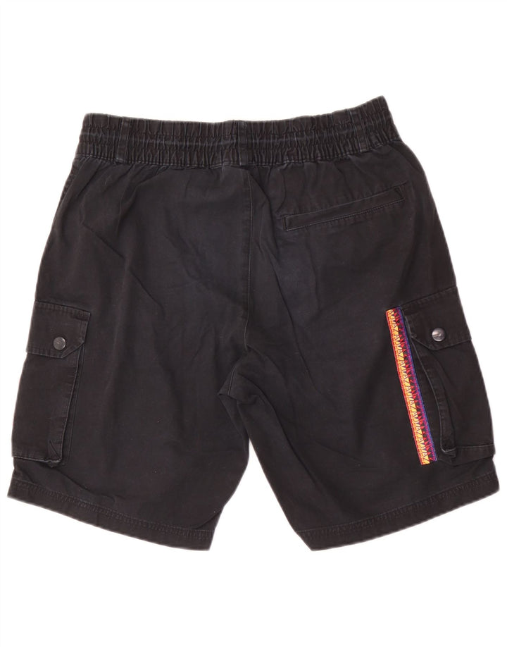 Adidas Herre Cargo Shorts Medium W30 Sort Bomuld