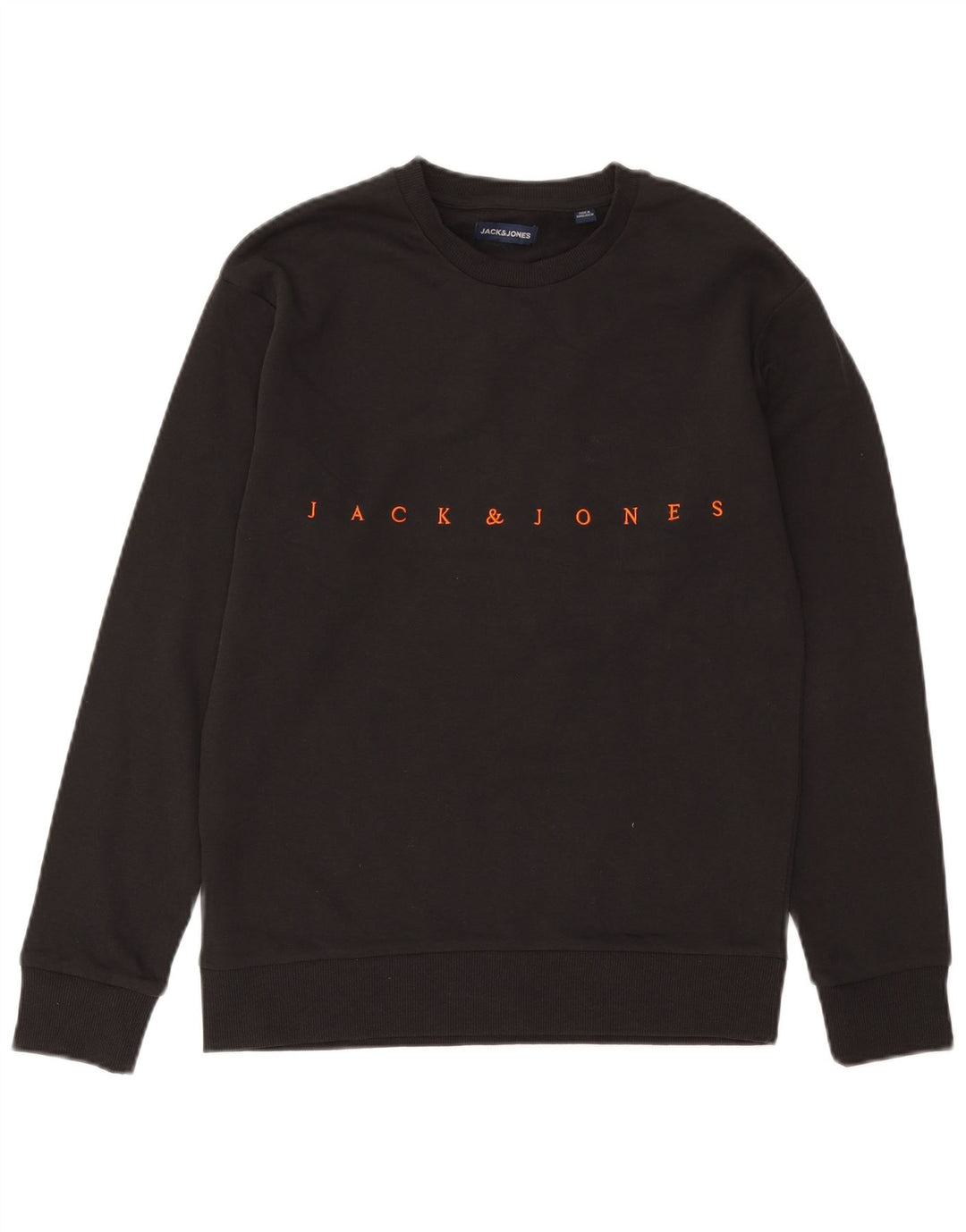 Jack & Jones Herre grafisk sweatshirt Jumper Medium Grå Bomuld