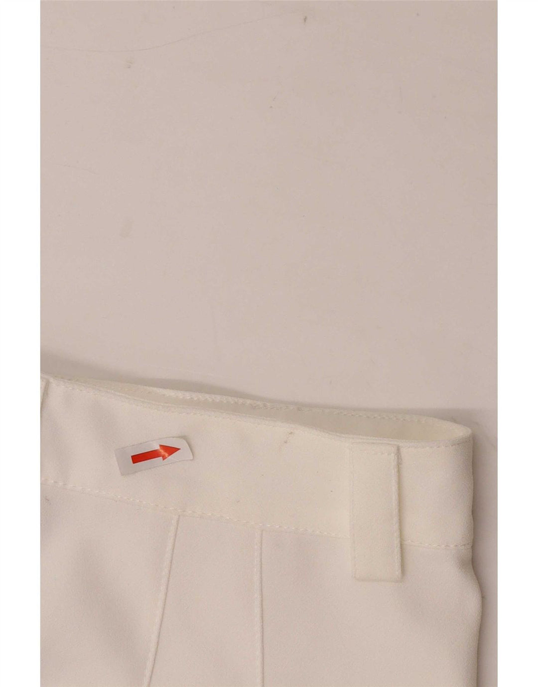 Zara Lige Casual Bukser til kvinder Small W26 L32 Hvid Polyester