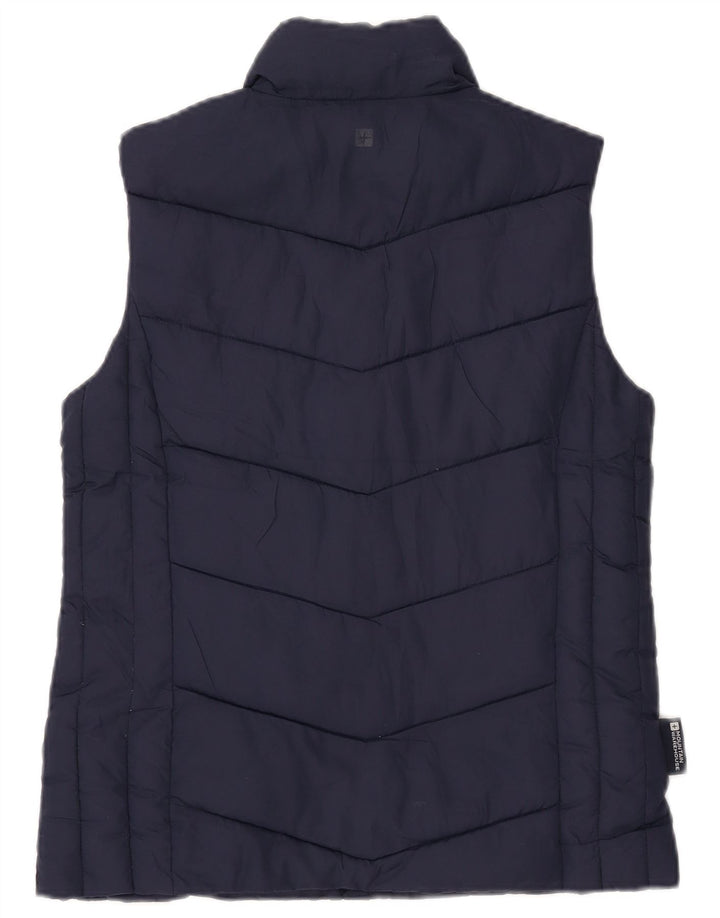 Mountain Warehouse Womens Polstret Gilet UK 10 Small Navy Blue Polyester