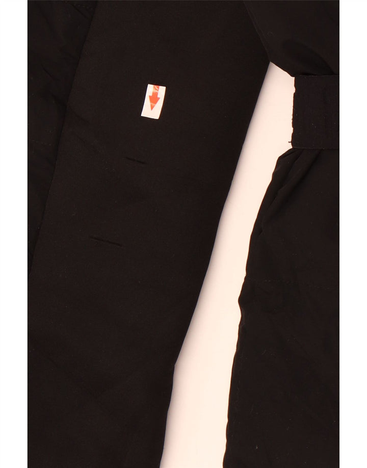 Michael Kors Dame Hætte Polstret Frakke UK 14 Medium Sort Polyester