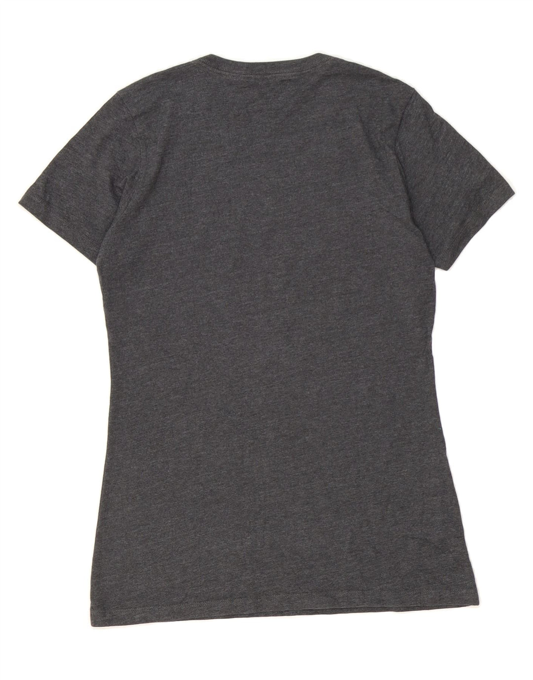EDDIE BAUER Womens Graphic T-Shirt Top UK 12 Medium Grey Cotton Vintage Eddie Bauer and Second-Hand Eddie Bauer from Messina Hembry 